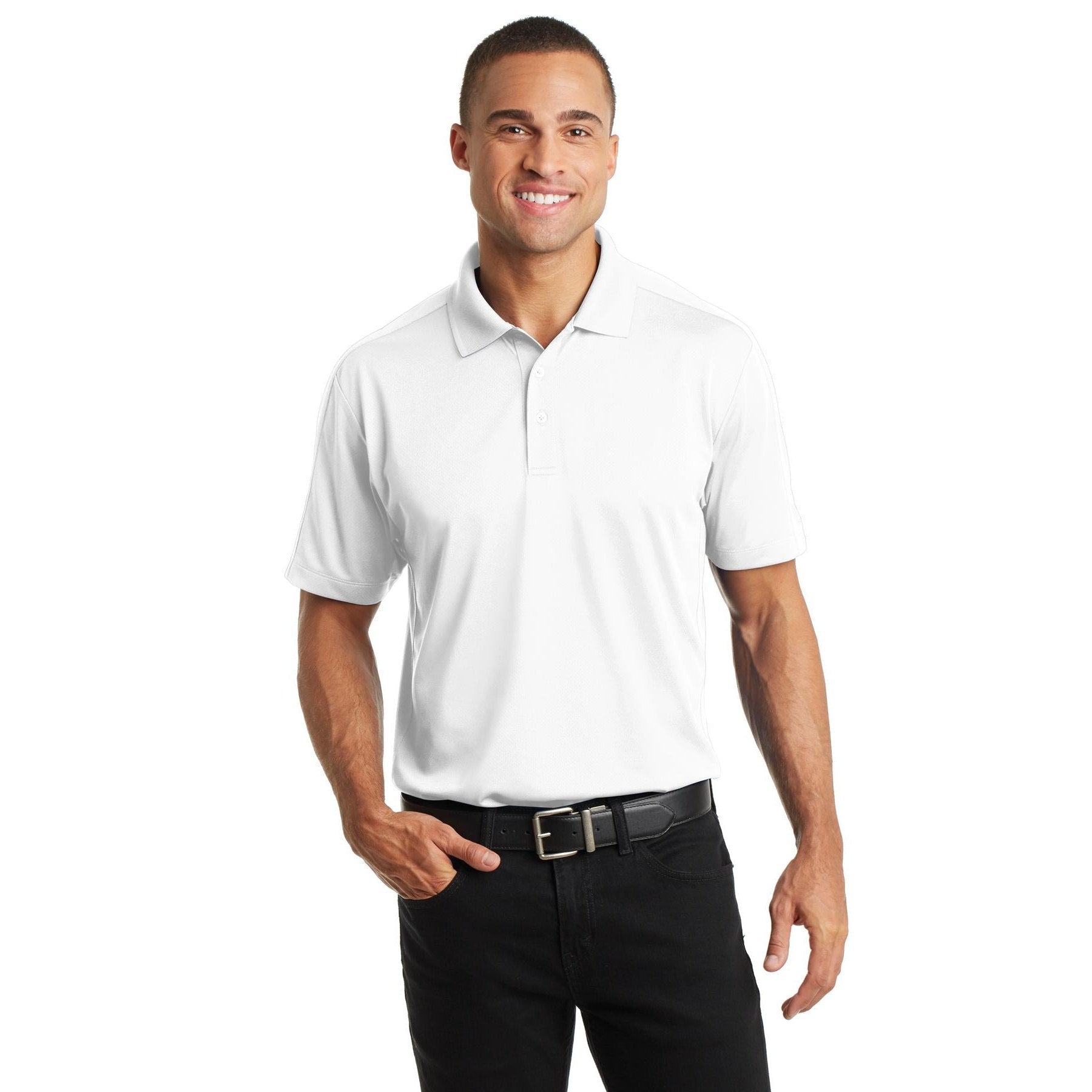 Port Authority-Port Authority® Diamond Jacquard Polo. K569-MedTech-7